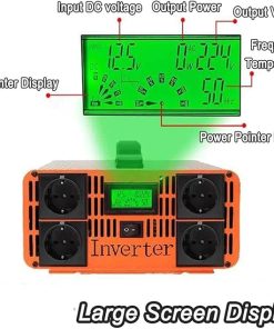 7000W Pure Sine Wave Inverter DC12V/24V/48V to AC220V Solar Power 2