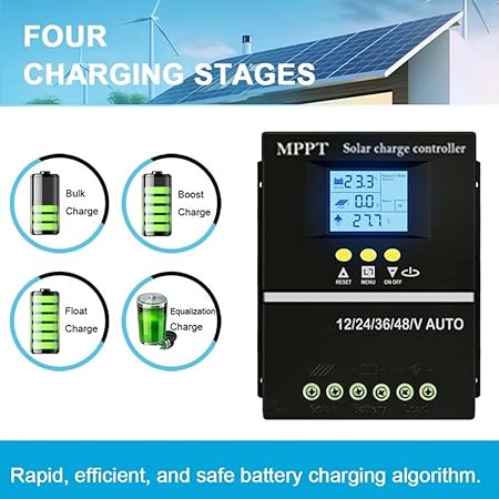 MPPT Solar Charge Controller 100A for Various Applications with Cooling 2 MPPT Solar Charge Controller 100A for Various Applications with Cooling - Image 2
