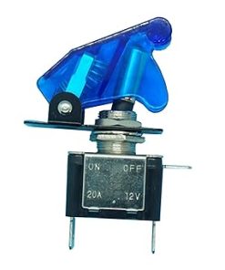 Car and Boat Racing Toggle Switch with LED Light 20A DC 12V  
Rocker Protection Cover and Toggle Switch with LED Light 20A DC 12V 2