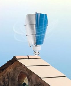 500W Vertical Axis Wind Turbine Kit for Home and Boats 12V Blue 2