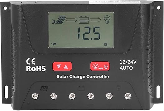 30A PWM Solar Controller 12V 24V with LCD Display for RV Yacht 30A PWM Solar Controller 12V 24V with LCD Display for RV Yacht