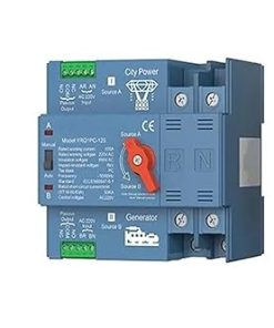 Dual Power Automatic Transfer Switch 100A 125A 220V 400V Generator