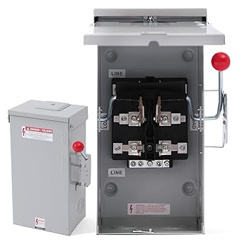 100A Generator Transfer Switch, 120/240 Volt, 24000W, NEMA 3R, 100A Manual Transfer Switch 100A Generator Transfer Switch, 120/240 Volt, 24000W, NEMA 3R, 100A Manual Transfer Switch