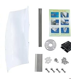 1200W Low Noise Wind Turbine Generator Kit for Home and Boats 2