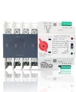 35mm 4 Pole 125A Din Rail Automatic Generator Transfer Switch ATS