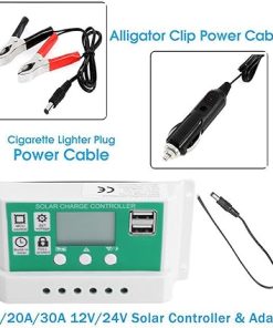 25W Mono Solar Panel Kit with 100A Controller for Off Grid Power 2