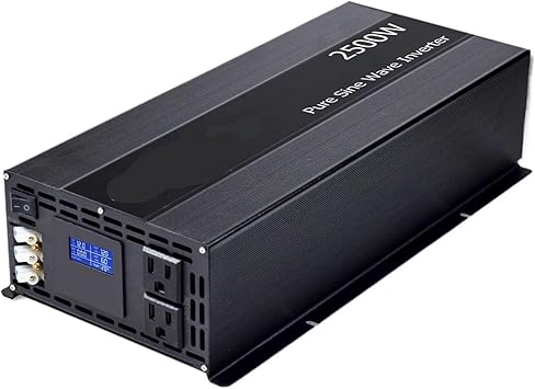 2500W Pure Sine Wave Inverter for 12V 24V 36V 48V Solar Power Supply 2500W Pure Sine Wave Inverter for 12V 24V 36V 48V Solar Power Supply