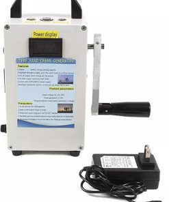 Hand Crank Power Bank 150W AC 240W DC 65Wh Solar Charger Portable Hand Crank Power Bank 150W AC 240W DC 65Wh Solar Charger Portable