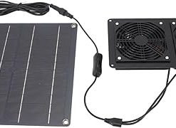 15W Monocrystalline Solar Exhaust Fan for Chicken Coops Greenhouses 15W Monocrystalline Solar Exhaust Fan for Chicken Coops Greenhouses