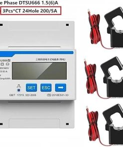 DDSU666 DTSU666 MODBUS RS485 Electric Energy Meter Solar Inverter 2