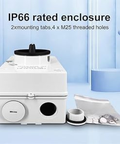 Waterproof 1200V 32A PV Isolator Rotary Switch for Outdoor Use 2