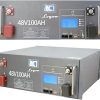 48V 100Ah LiFePO4 Battery with 100A BMS for Solar RV and Marine 3