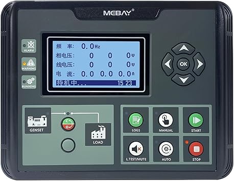 DC52DR MK3 DC50DR MK3 Mebay Diesel Generator Controller Panel 2 DC52DR MK3 DC50DR MK3 Mebay Diesel Generator Controller Panel - Image 2