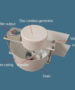 150W Micro Hydro Turbine Generator for Home and Camping Power 2