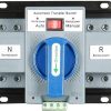Dual Power Automatic Switch 2P 100A High Efficient Control Device 3