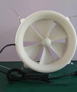Portable 6-Blade Wind Water Turbine Generator 25W USB Charger 2