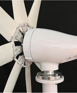 2000W Industrial Wind Turbine Generator for Home Use 24V MPPT Controller 2