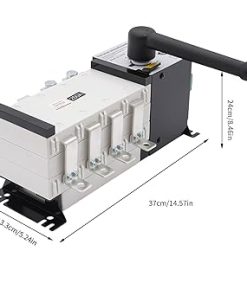 110V 250A Dual Power Automatic Transfer Switch for Generator 4 Poles 2