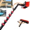 Solar Panel Window Cleaning Kit with Water Fed Pole and Brush
