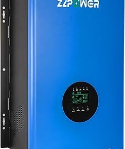 ZLPOWER 8000W Hybrid Solar Inverter 48V Pure Sine Wave Off-Grid