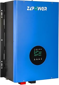 ZLPOWER 8000W Hybrid Solar Inverter 48V Pure Sine Wave Off-Grid ZLPOWER 8000W Hybrid Solar Inverter 48V Pure Sine Wave Off-Grid
