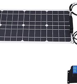 High Efficiency 25W Monocrystalline Solar Panel with Charge Controller