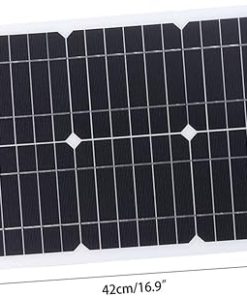 Dual Port Solar Power Bank Charger for RV Boat and Camping Use 2