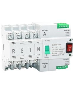 Dual Power Automatic Transfer Switch SMGQ2-63 4P Circuit Breaker 63A