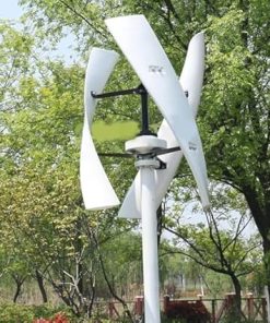 Low Noise Vertical Wind Turbine Generator for Home Farm Use 6000W 2