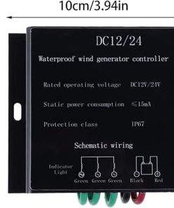 500W Waterproof Wind Generator Controller for 12V 24V 48V Systems 2