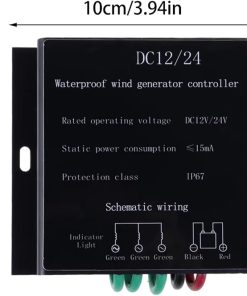4000W Wind Turbine MPPT Charge Controller for 12V 24V 48V 220V 2