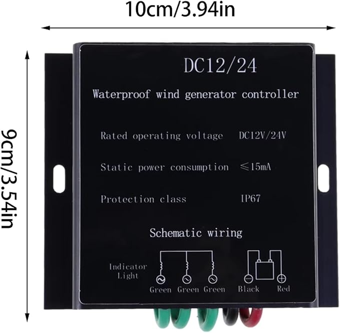 4000W Wind Turbine MPPT Charge Controller for 12V 24V 48V 220V 2 4000W Wind Turbine MPPT Charge Controller for 12V 24V 48V 220V - Image 2