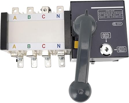 Double Power Automatic Transfer Switch 63A 4P for Homes and Public Use Double Power Automatic Transfer Switch 63A 4P for Homes and Public Use