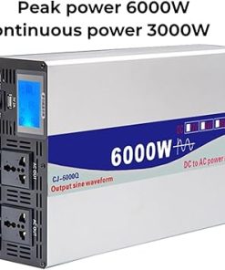 High Efficiency 12V to 72V Pure Sine Inverter for Solar Power 6000W 8000W 2