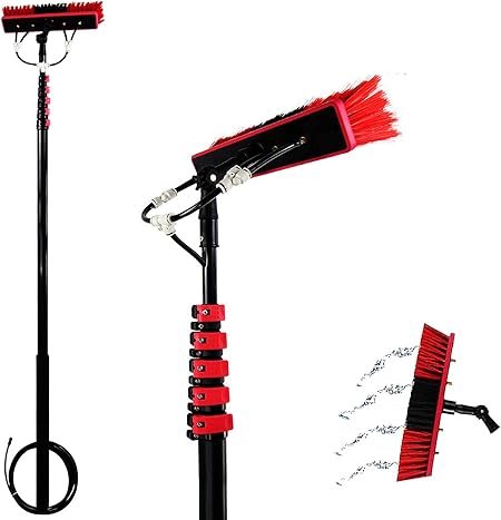 Solar Panel Cleaning Brush Kit for Conservatory Roofs 6m Water Fed Solar Panel Cleaning Brush Kit for Conservatory Roofs 6m Water Fed