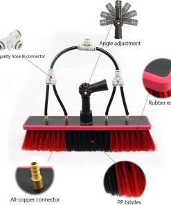 Water Fed Pole Kit for Window and Solar Cleaning 24FT Retractable Tool 2