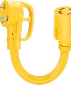 Kohree TT-30P to L14-30R Generator Adapter with 10ft Generator Cord 2