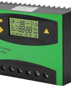 60A Solar Charge Controller LCD Display Regulator 12V 24V RV Home 2