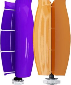 4000W Vertical Axis Wind Turbine with Dual Brake System and Blades 2