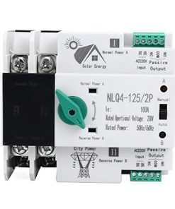 Dual Power Transfer Switch 230V AC 100A Fast Switching for Home