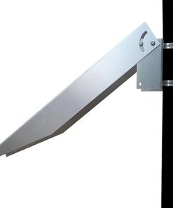 Weatherproof Black ABS Solar Double Cable Entry Gland for RVs 2