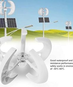 8000W Vertical Axis Wind Turbine 12V 24V 48V High Efficiency Generator 2