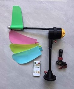Portable Wind Turbine Generator with Energy Storage for Camping 2