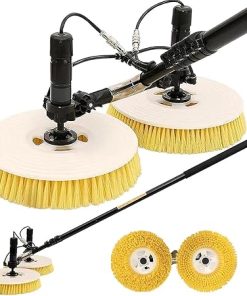 Solar Panel Cleaning Machine Retractable Window Washing Pole Kit