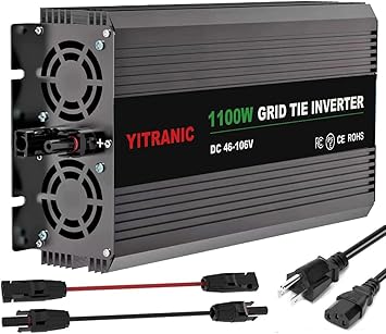 1100W Grid Tie Solar Inverter MPPT Home Solar System 92% Efficiency 1100W Grid Tie Solar Inverter MPPT Home Solar System 92% Efficiency