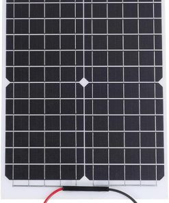 30W Monocrystalline Solar Panel Semi Flexible 18V Output for Home Use