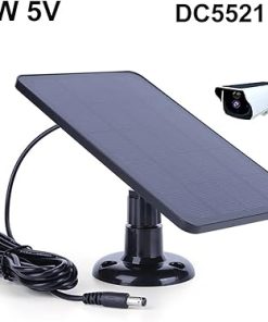 10W 5V Solar Panel for Security Cameras and Small Outdoor Lights 2