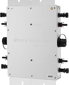 1200W Aluminum Solar Grid Tie Inverter with LCD Display for Panels