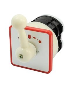 Rotary 3 Position Self Return Power Switch with 8 Screw Terminals 2