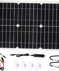 Dual Port Solar Panel Waterproof RV Camping Vehicle Charger High Efficiency Dual Port Solar Panel Waterproof RV Camping Vehicle Charger High Efficiency